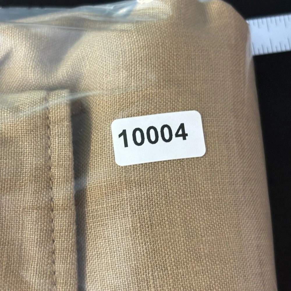 Banana Republic Womens Pleated Linen Pants 10L Tan High Rise Wide Leg 813840-00